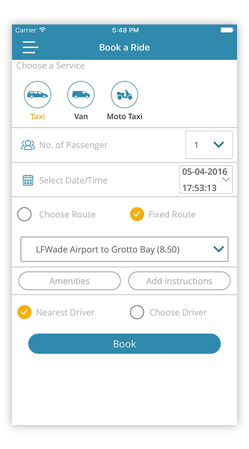 Cabo - Ride Service App screenshot 5